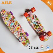 High Quality Graphic Printed Super Cheap Plastic Skates