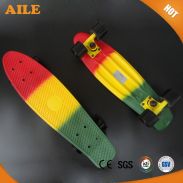 High Quality Three Color PP Cruiser Skateboard