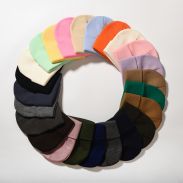 New Design Fashion Unisex Custom Beanie Plain Warm Winter Hats Letter Logo Knit Beanie Hats Custom Logo